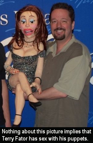 Terry Fator The Million Dollar Voice He's a ventriloquist
