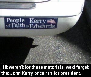 At this point, you'd think they'd buy a new damn car.
